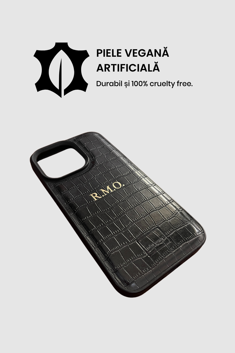 The Croco iPhone Negru