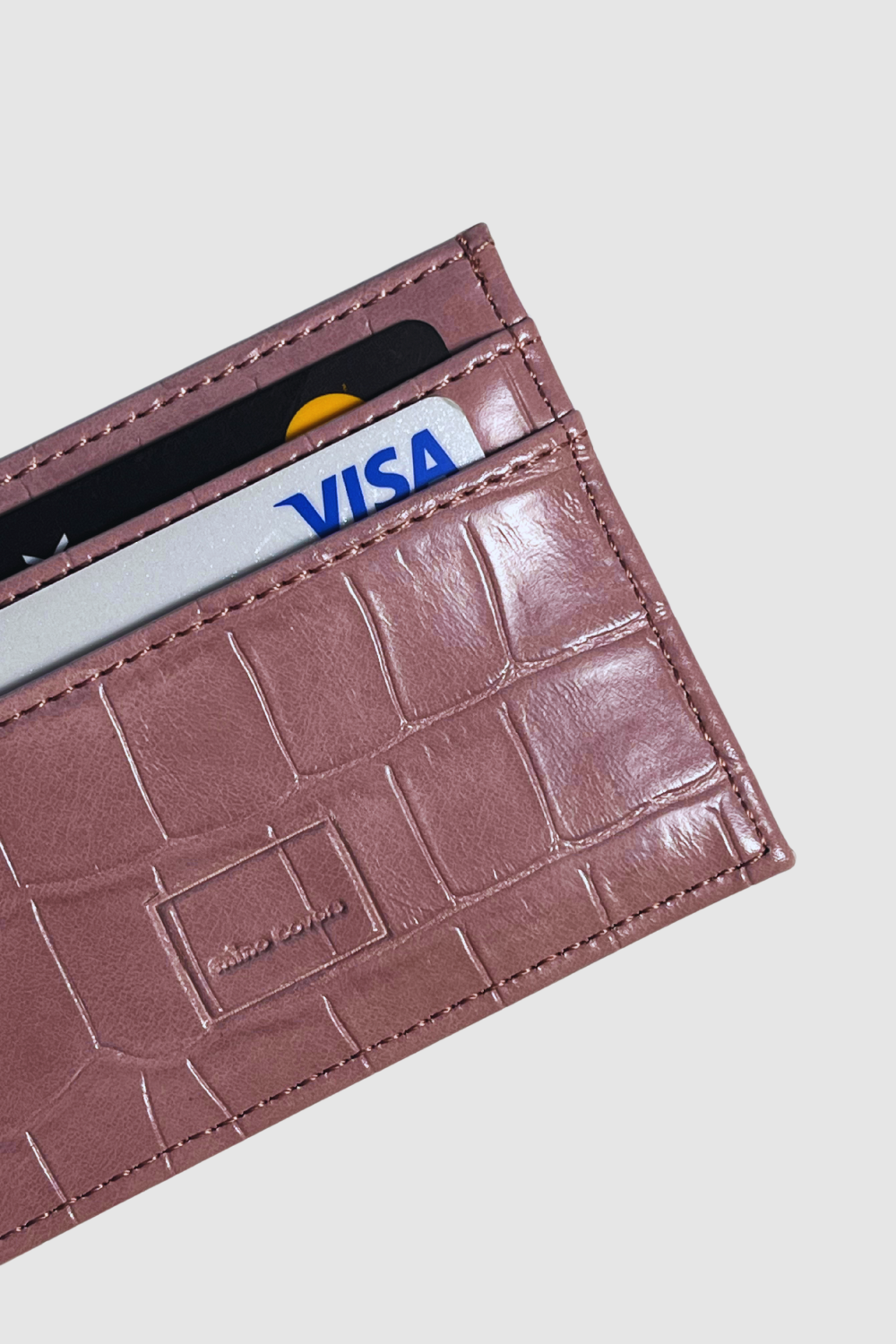 The Card Holder Croco Roz