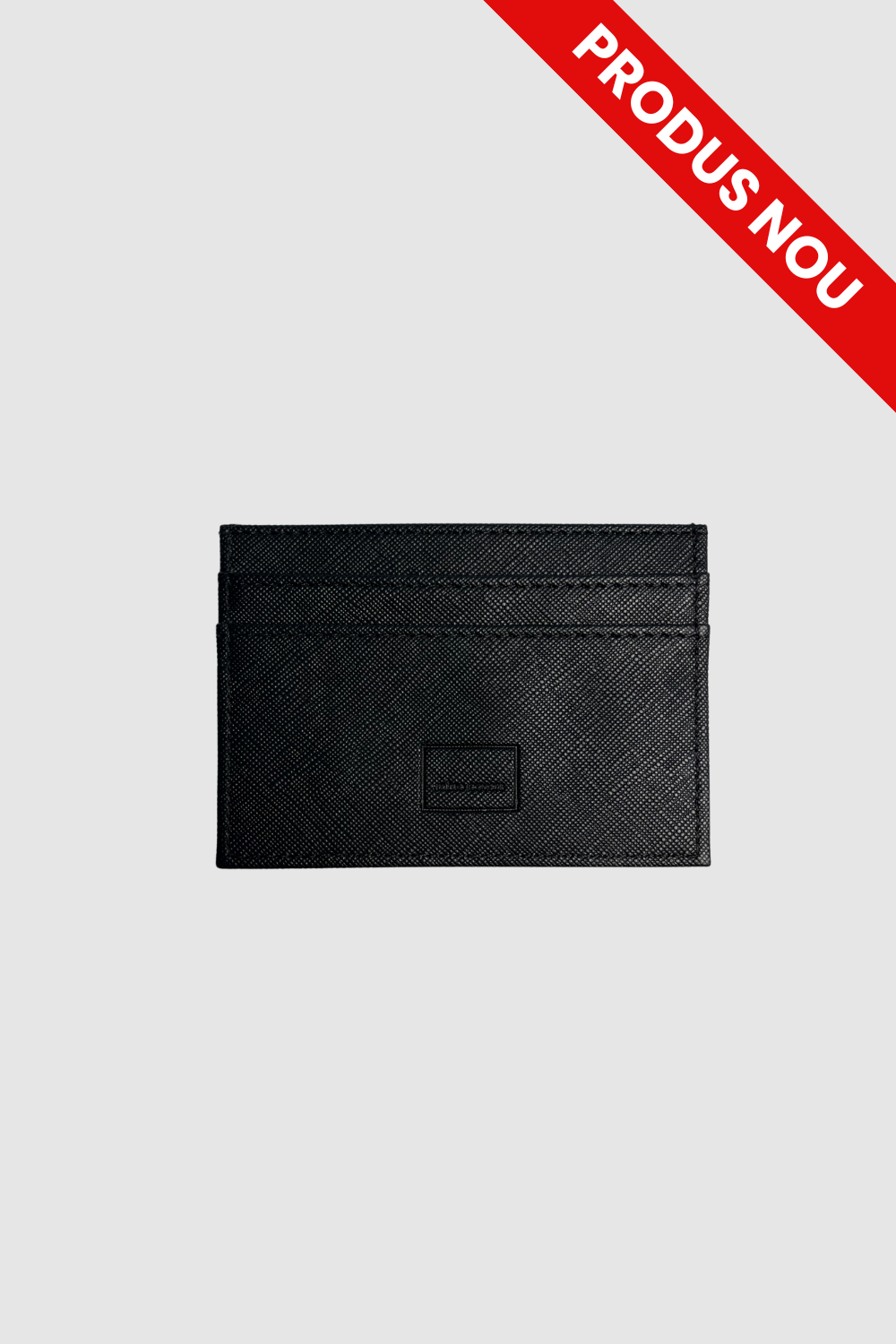 The Card Holder Classic Negru