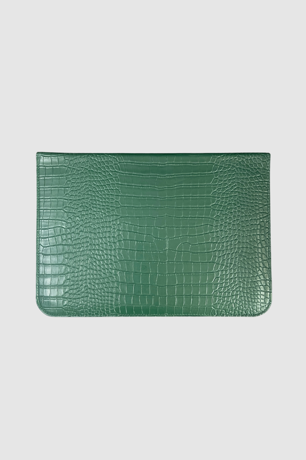 The Croco Laptop Verde Emerald