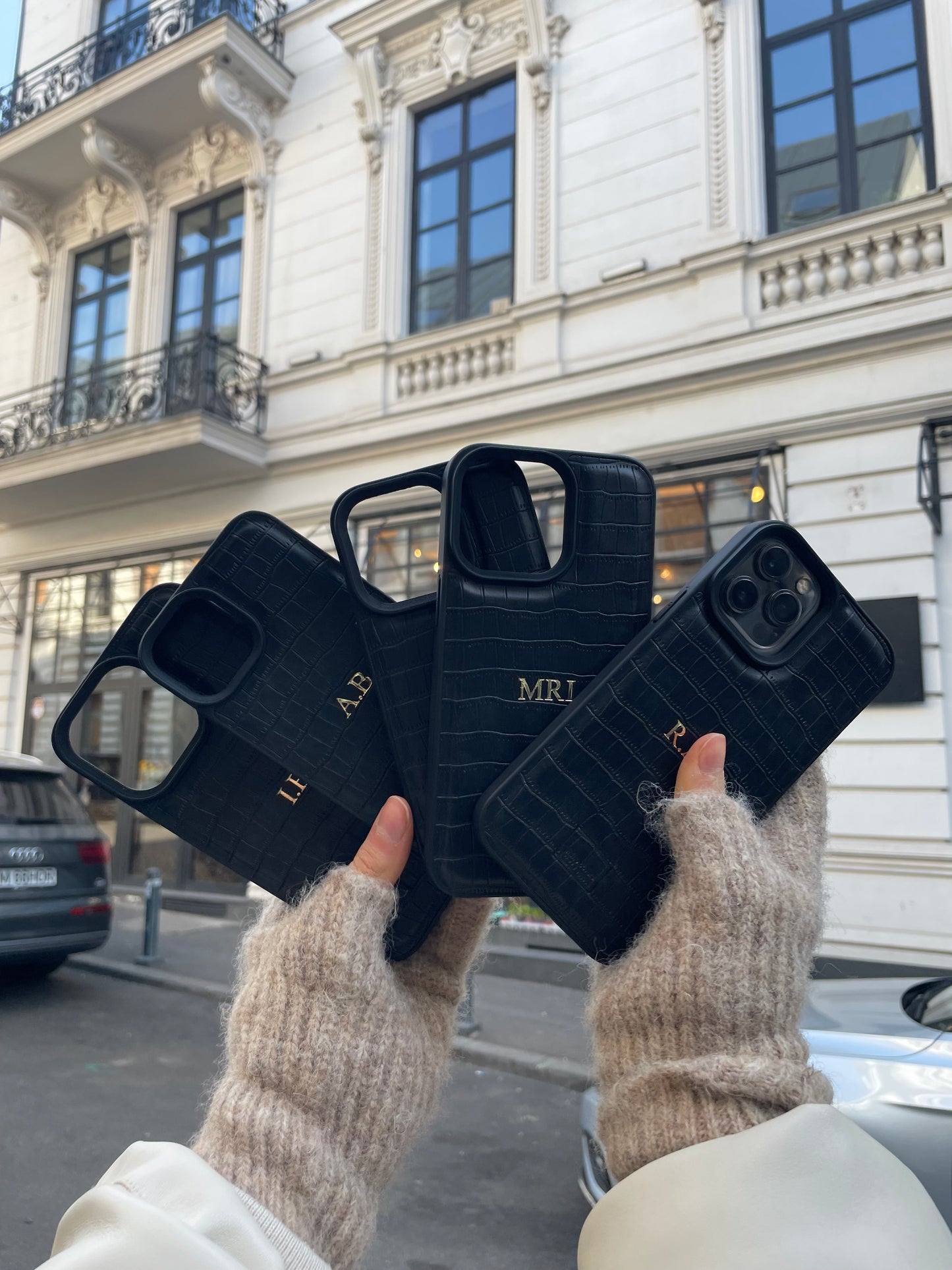 The Croco iPhone Negru