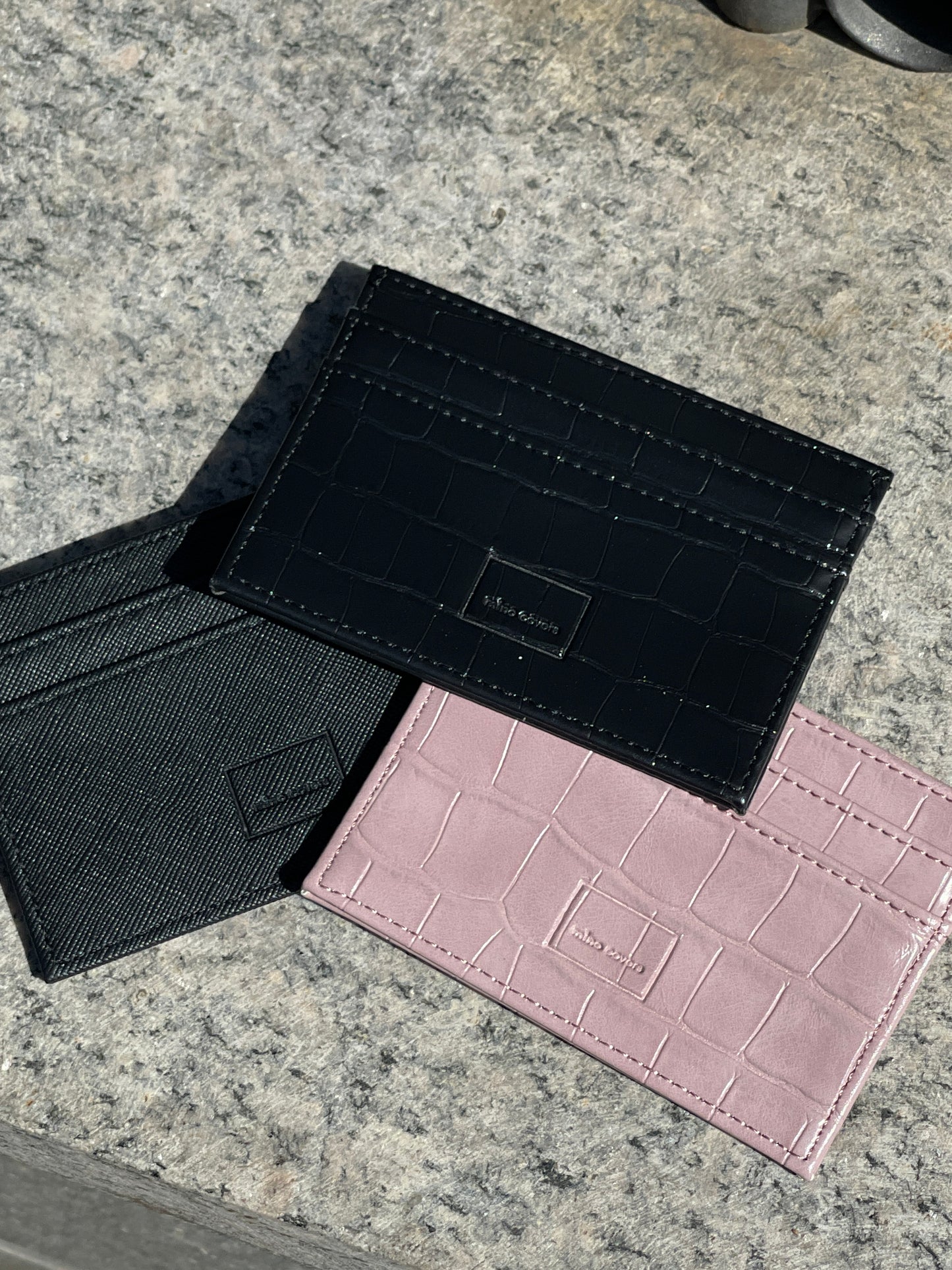 The Card Holder Croco Roz