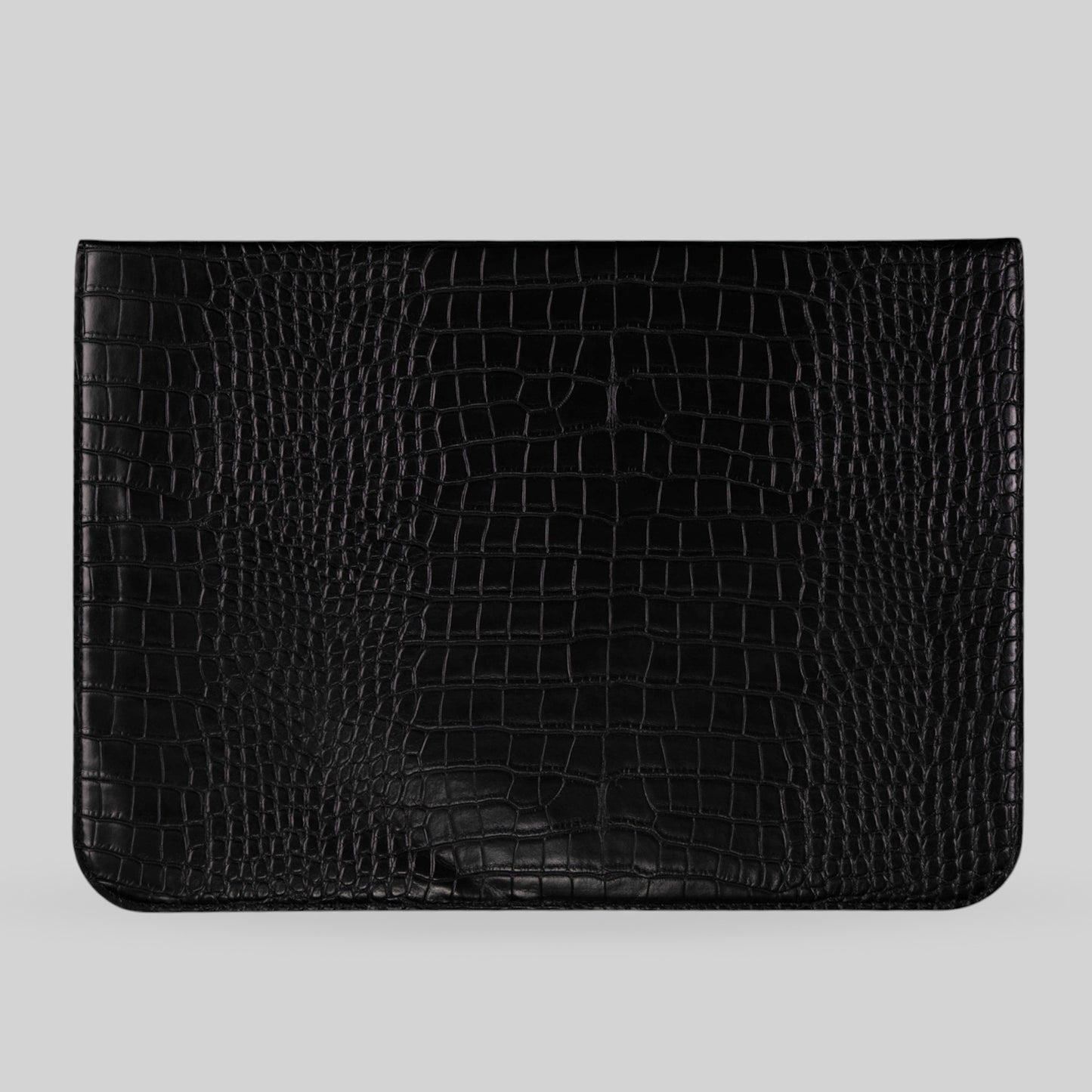 The Croco Laptop Negru