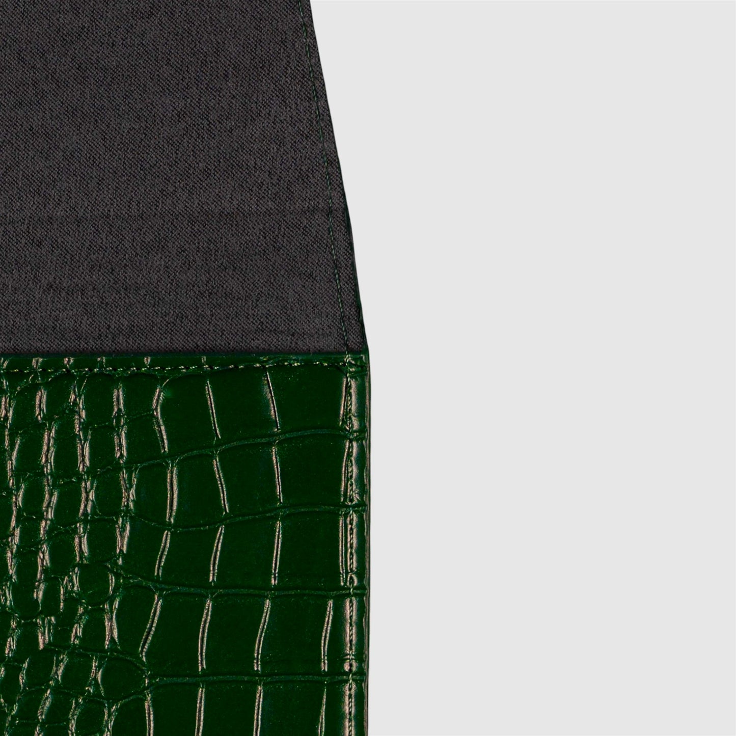 The Croco Laptop Verde Emerald