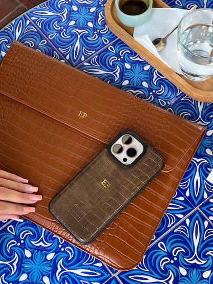 The Croco Laptop Maro