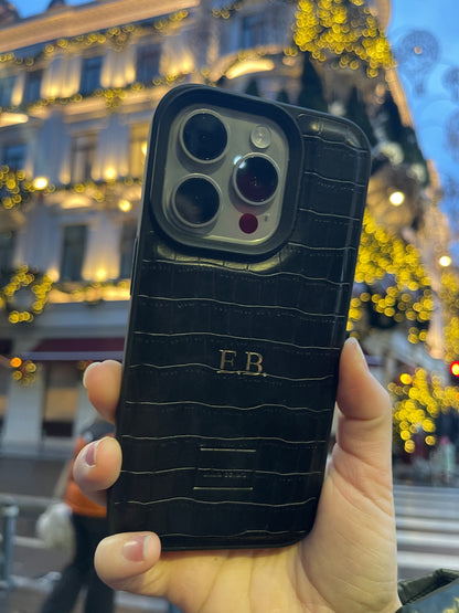 The Croco iPhone Negru