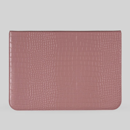 The Croco Laptop Pink