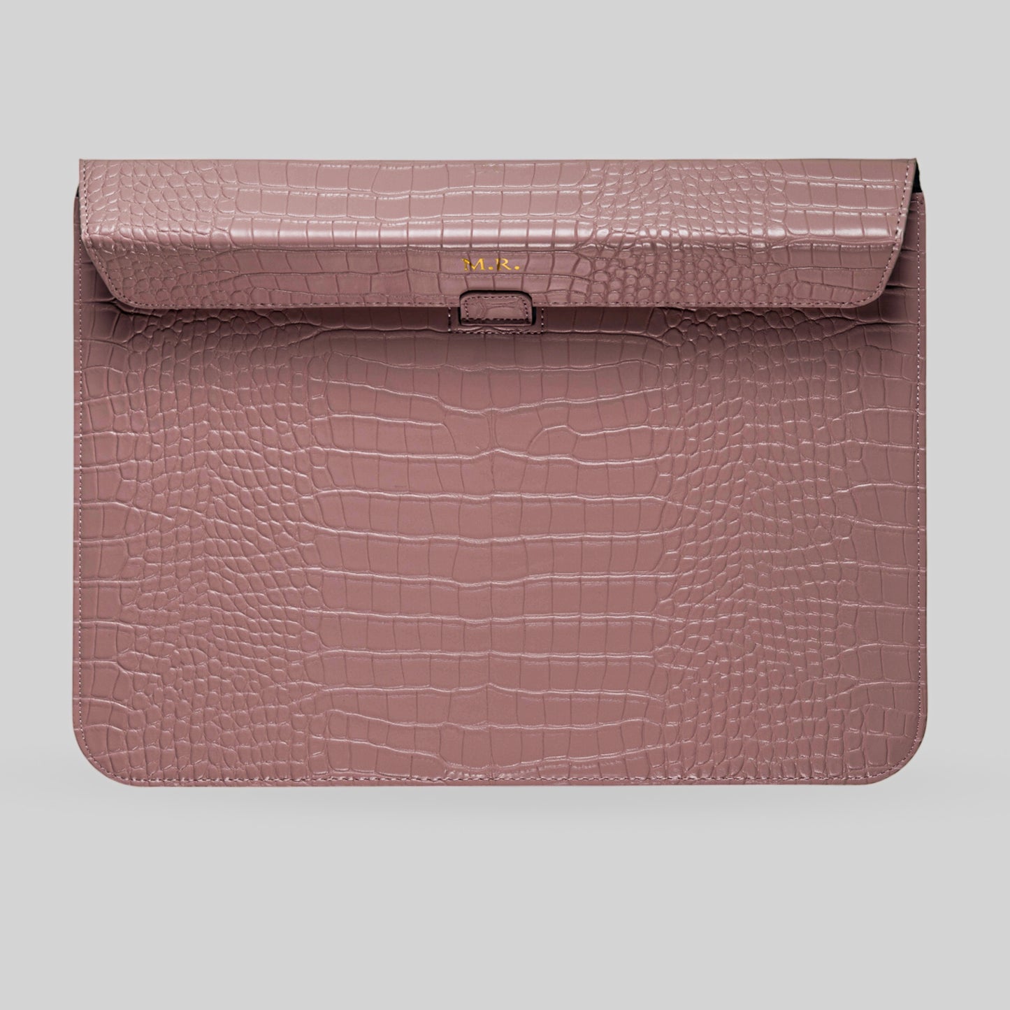 The Croco Laptop Pink