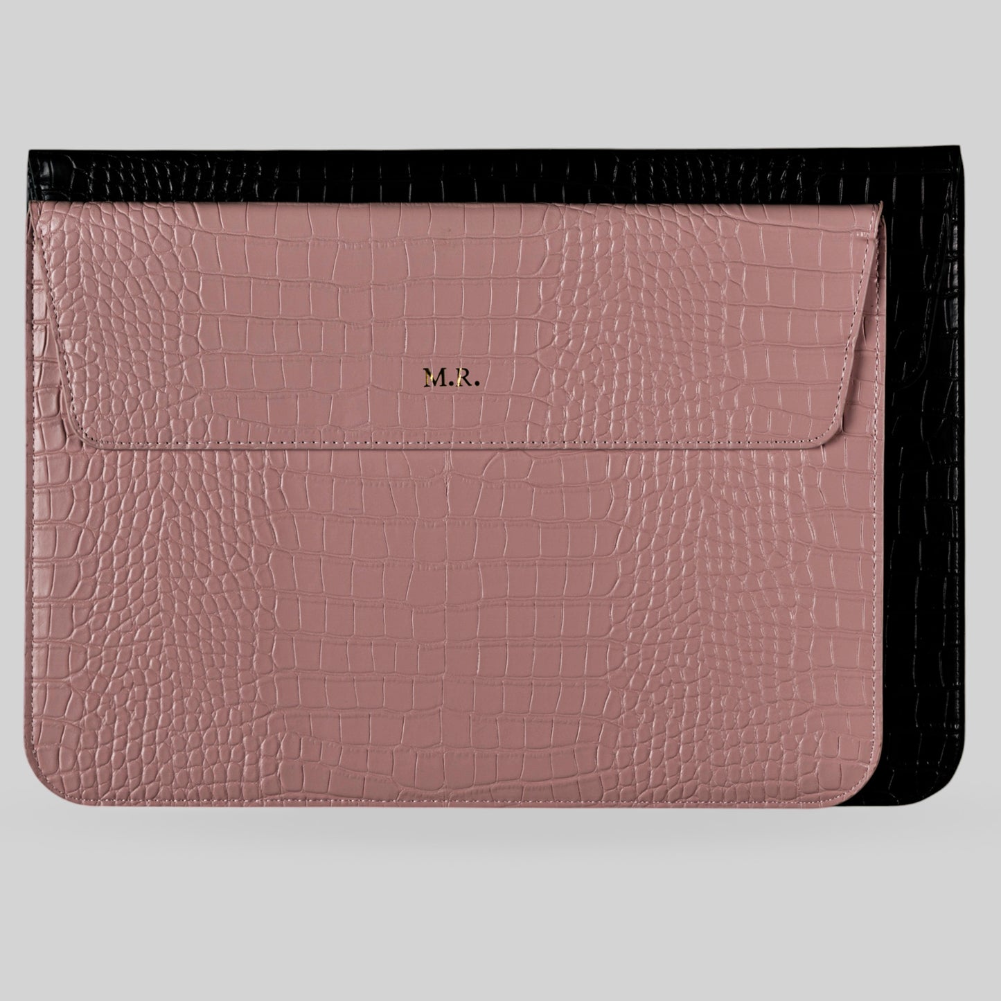 The Croco Laptop Pink